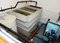 Kalová nádrž pro úpravnu vody